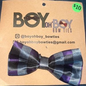 Purple plaid bow ties. 2 bow ties for the price of 1. $10